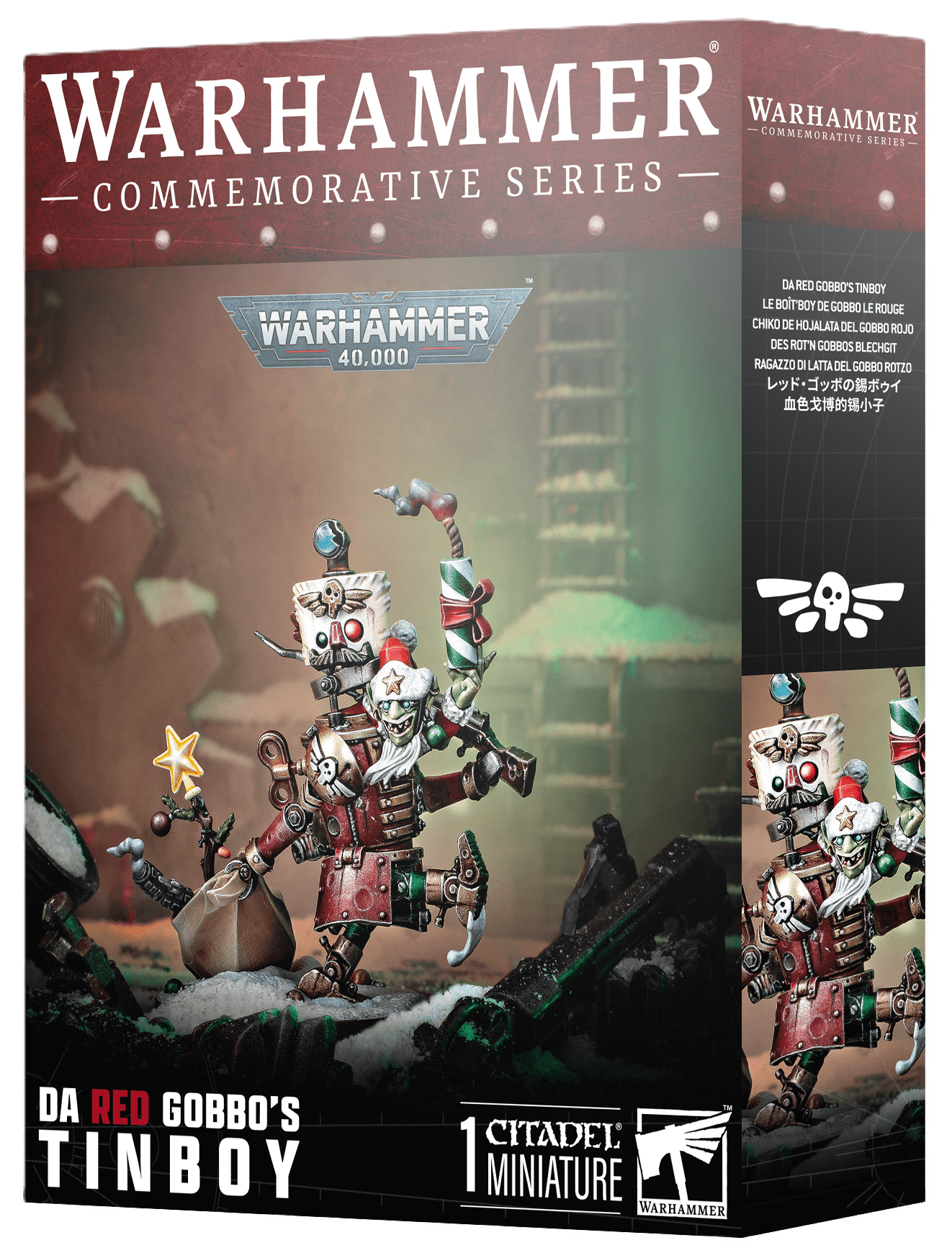 Games Workshop Games Workshop > Warhammer 40k Warhammer 40k - Commemorative Series: Da Red Gobbos Tinboy 5011921248407 50-71