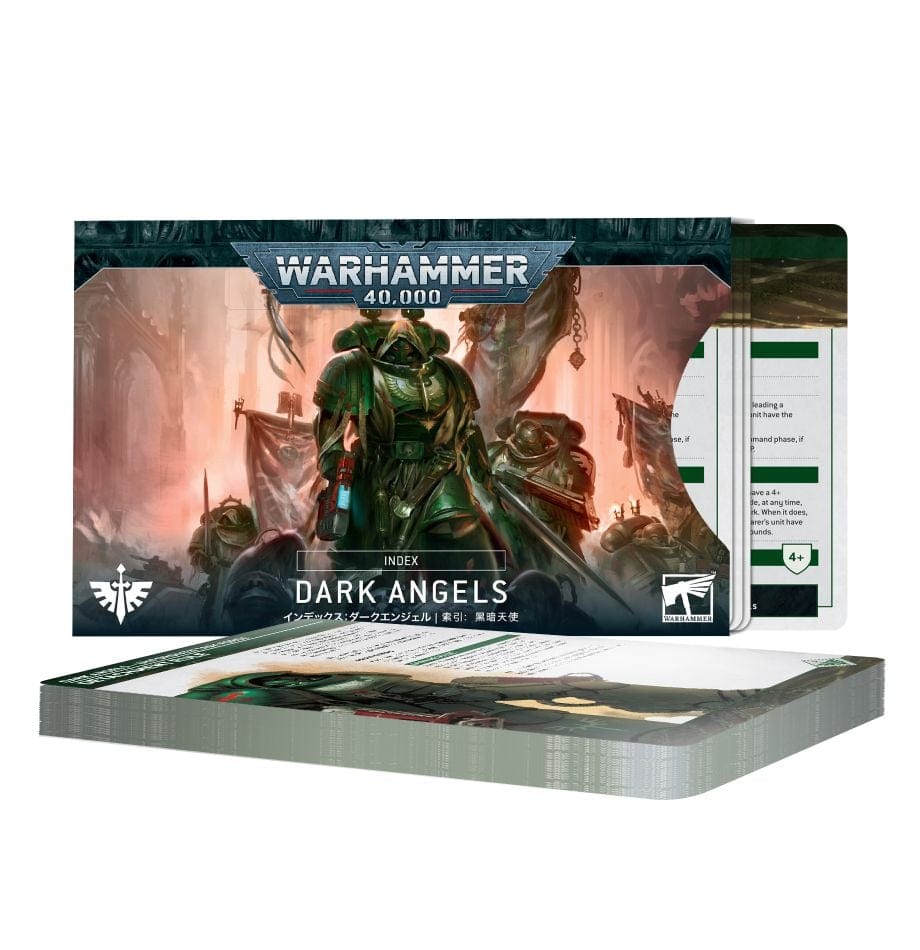 Games Workshop Tabletop Games > Games Workshop > Warhammer 40k > Index Cards Warhammer 40k: Dark Angels Index Cards (10E) 5011921208692 72-44