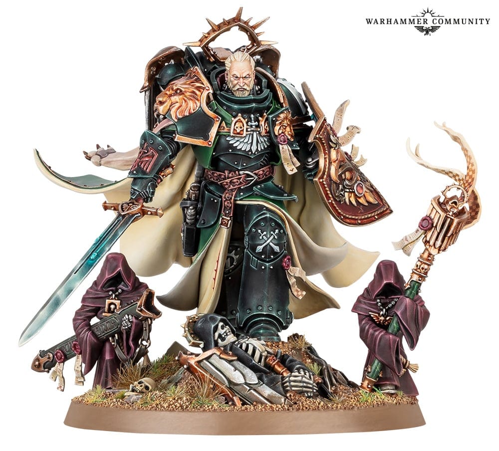 Games Workshop Tabletop Games > Games Workshop > Warhammer 40k > Dark Angels Warhammer - 40k Dark Angels - Lion El'Johnson 5011921181377 44-20