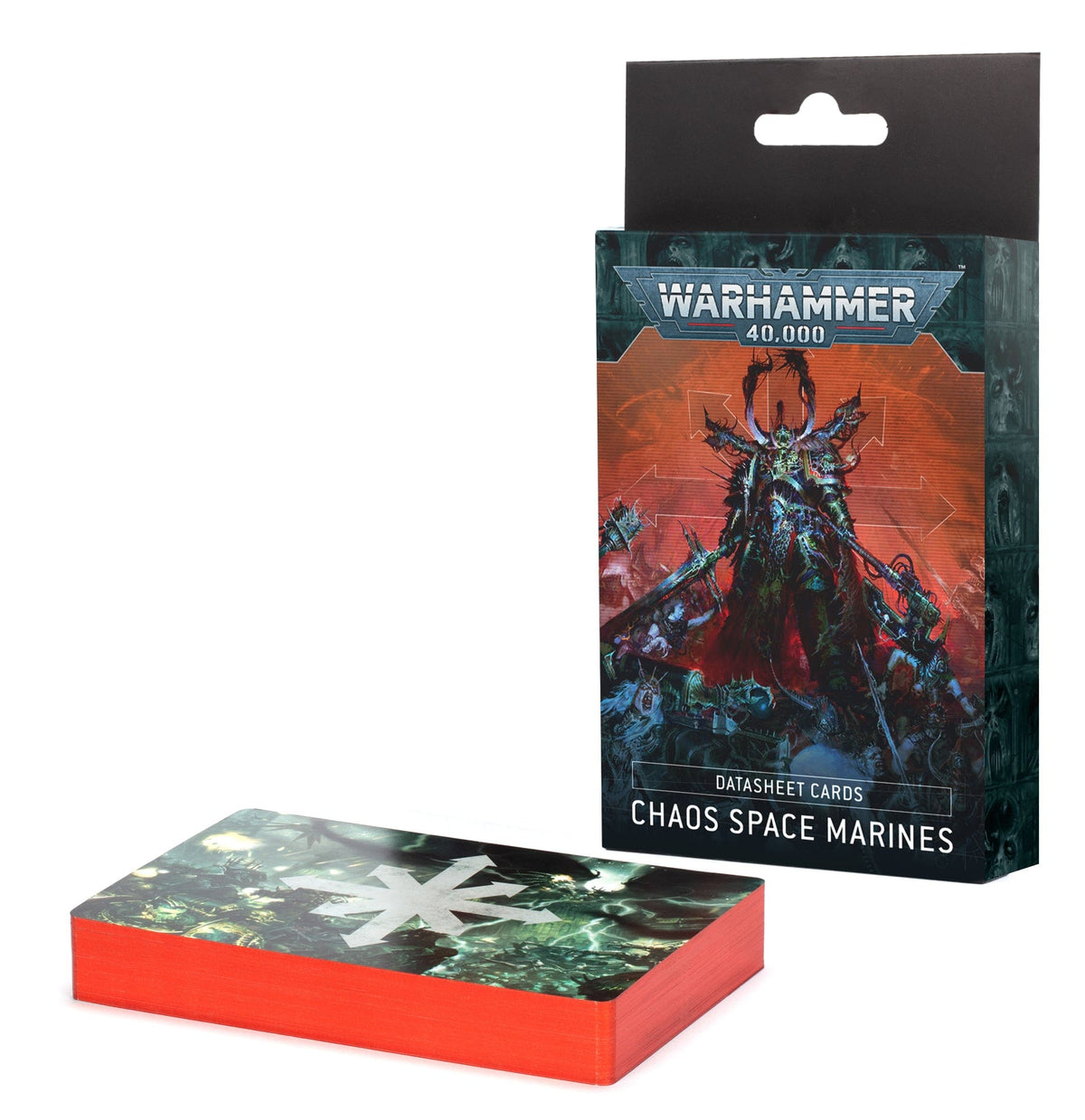 Games Workshop Games Workshop > Warhammer 40k Warhammer 40K: Datasheet Cards Only - Chaos Space Marines 501192121611-6 43-02