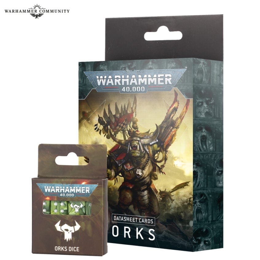Warhammer 40K - Datasheet Cards Only: Orks