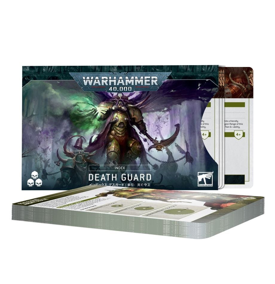 Warhammer 40k: Death Guard Index Cards (10E)