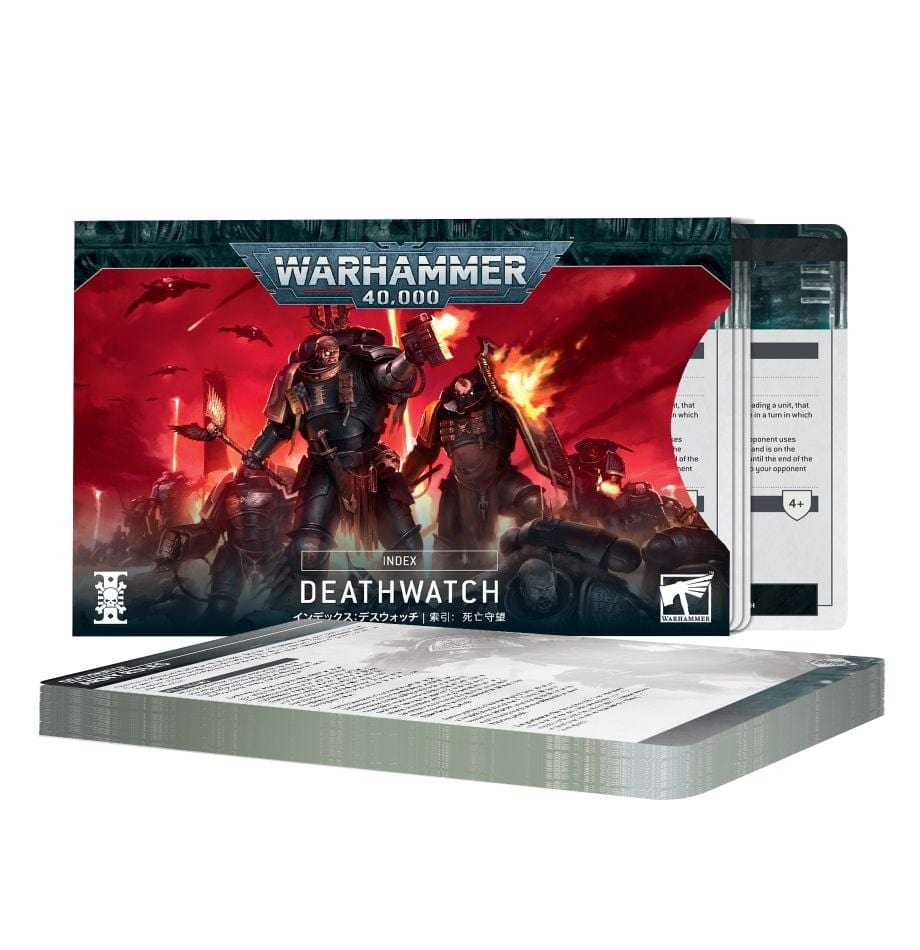 Games Workshop Tabletop Games > Games Workshop > Warhammer 40k > Index Cards Warhammer 40k: Deathwatch Index Cards (10E) 5011921139644 72-39