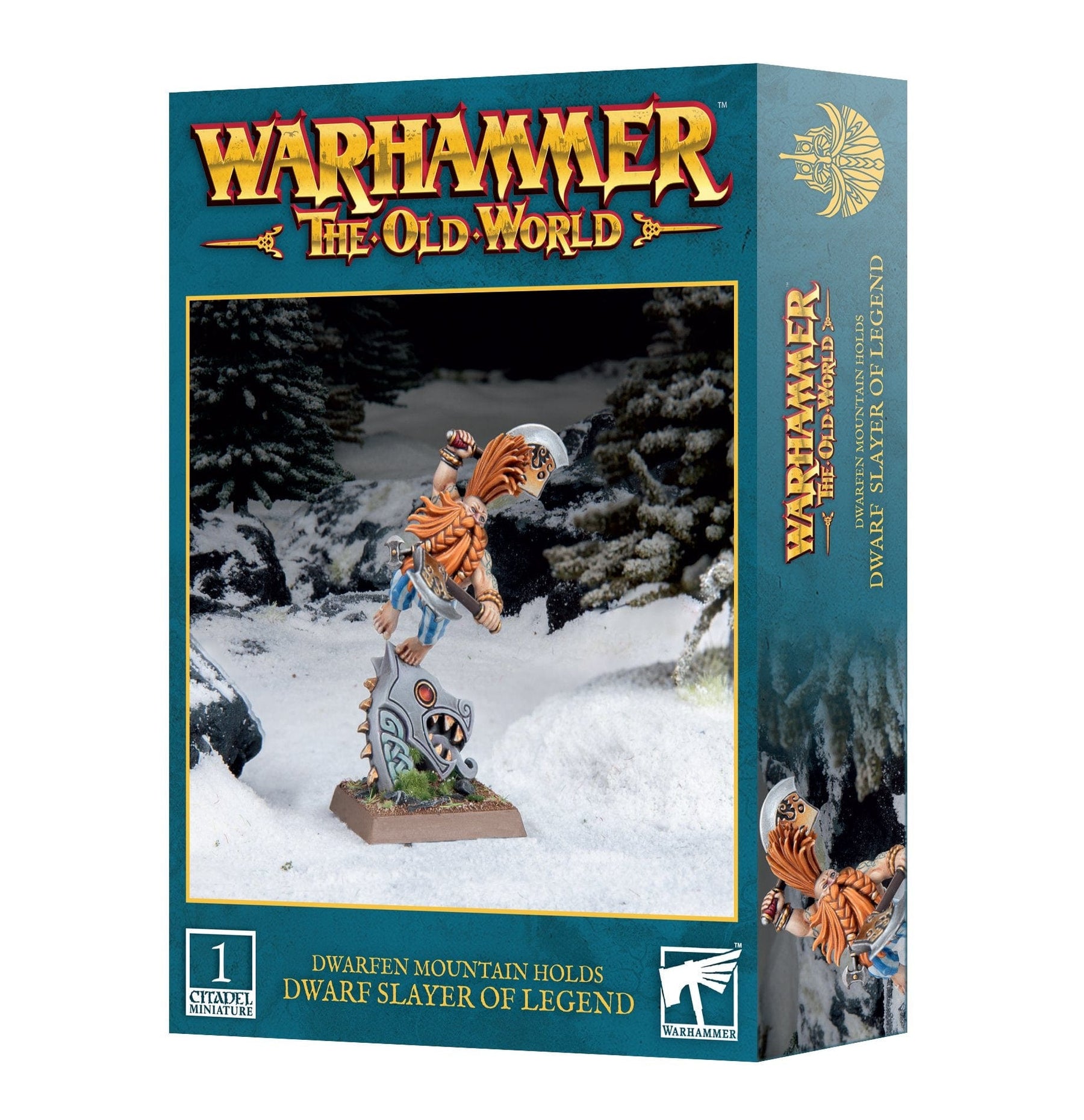 Games Workshop Games Workshop > Warhammer 40k Warhammer 40K - DWARFEN HOLDS: SLAYER OF LEGEND 5011921232628 10-15