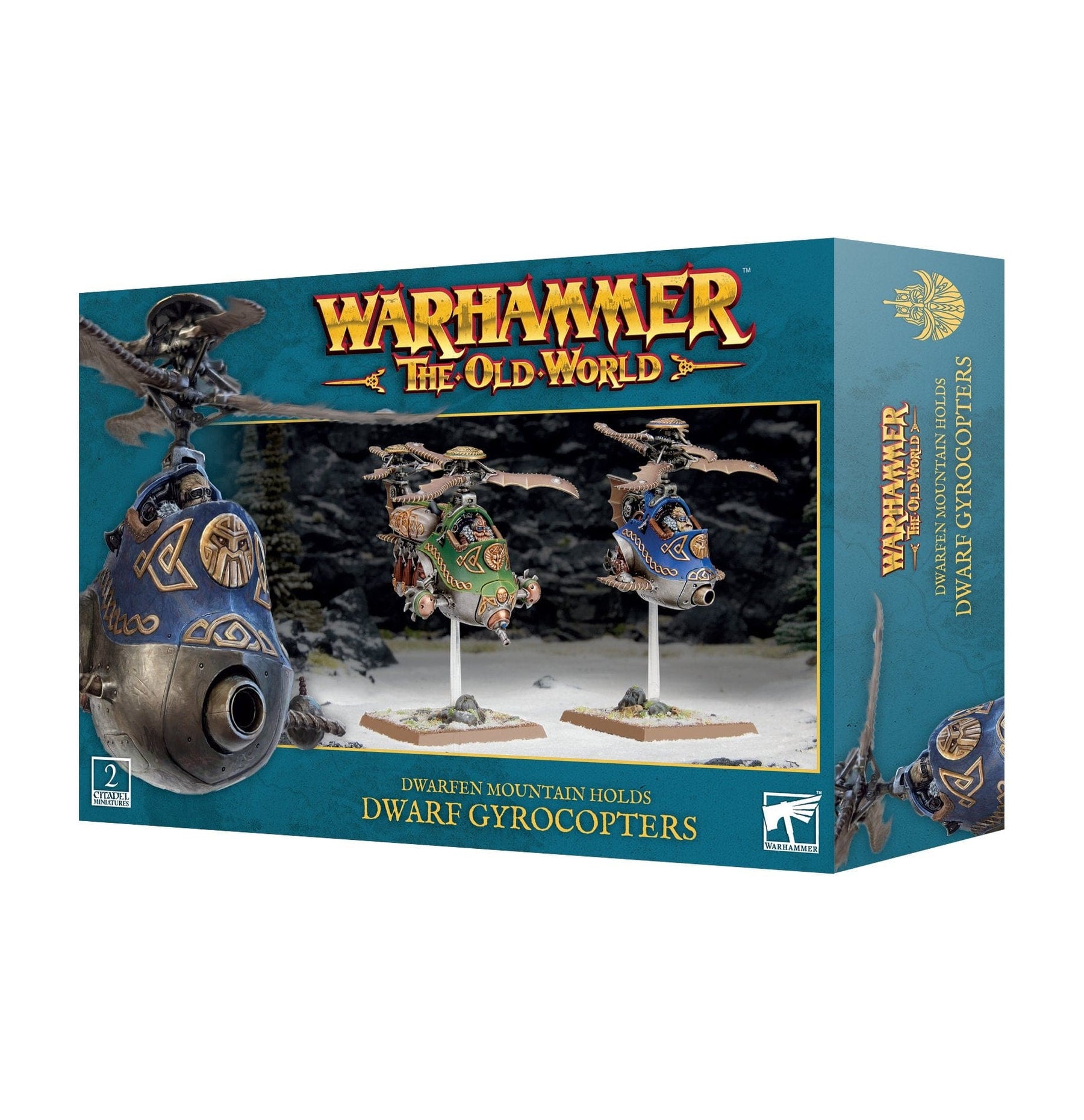 Games Workshop Games Workshop > Warhammer 40k Warhammer 40K - DWARFEN M/H: GYROCOPTERS & GYROBOMBERS 5011921206834 10-13