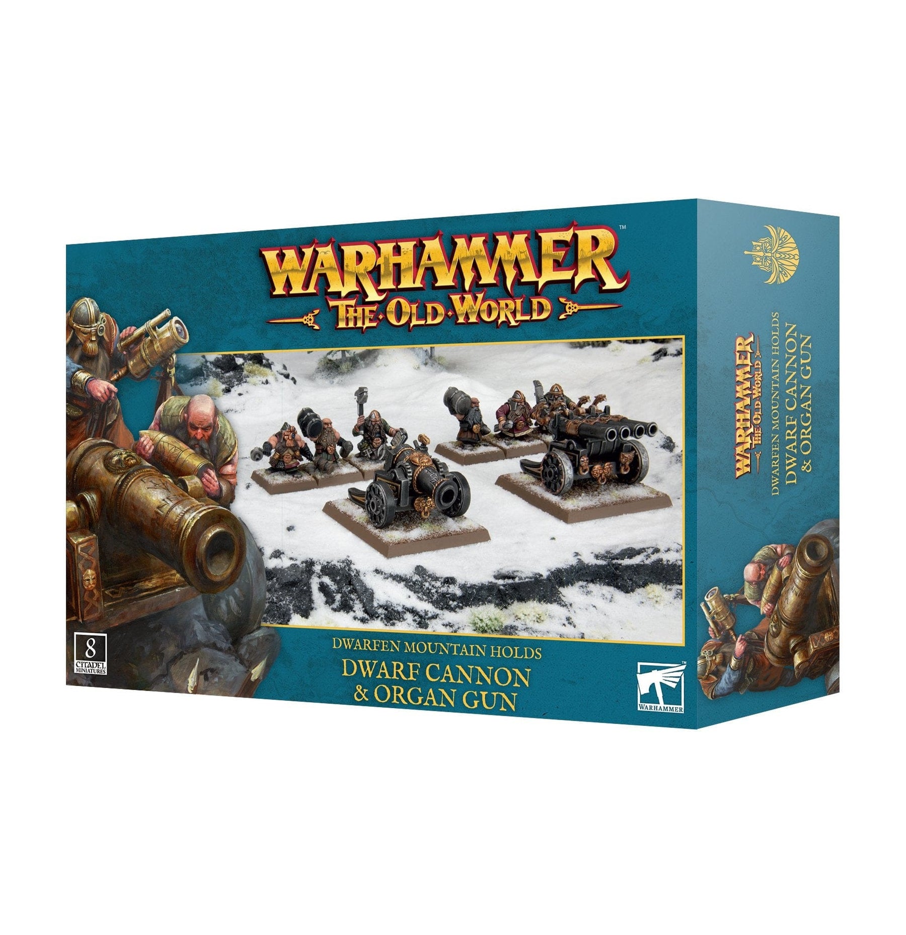 Games Workshop Games Workshop > Warhammer 40k Warhammer 40K - DWARFEN M/HOLDS:DWARF CANNON & ORGAN GUN 5011921206841 10-14