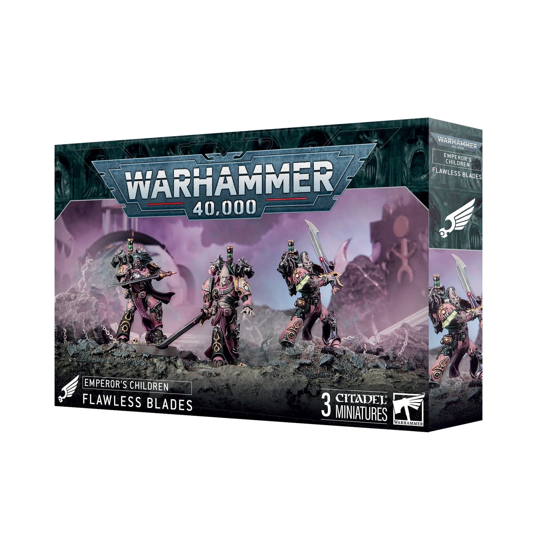 Games Workshop Games Workshop > Warhammer 40k Warhammer 40K - Emperor's Children: Flawless Blades 5011921225897 37-07