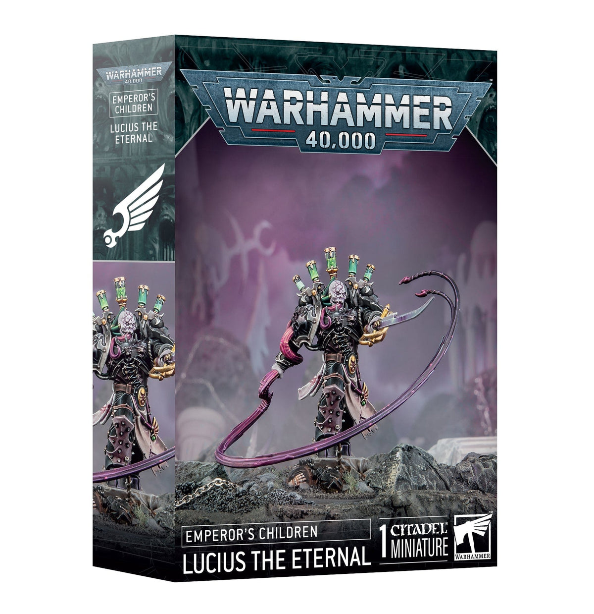Games Workshop Games Workshop > Warhammer 40k Warhammer 40K - Emperor's Children: Lucius The Eternal 5011921225880 37-08