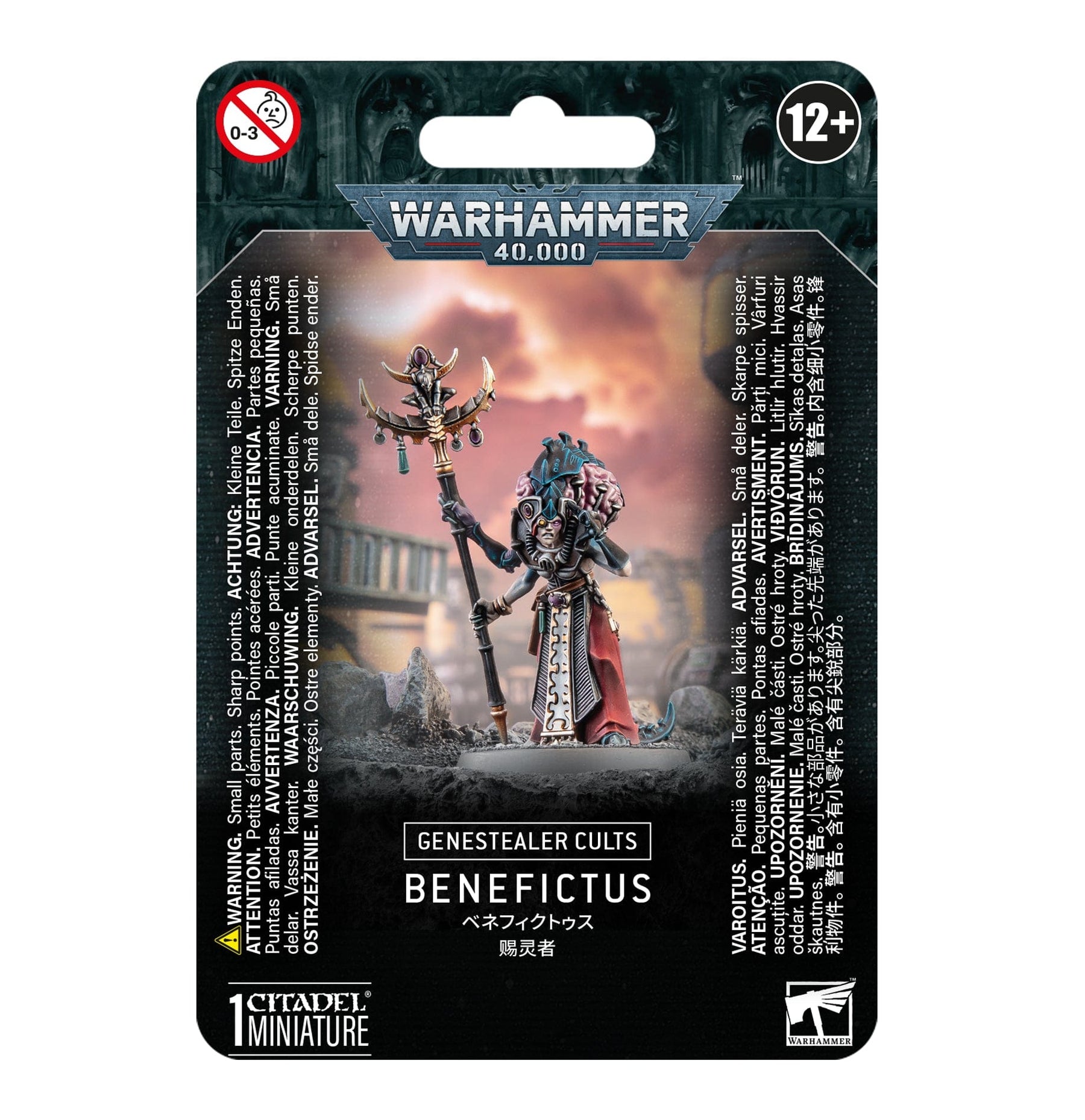 Games Workshop Games Workshop > Warhammer 40k WARHAMMER 40K - GENESTEALER CULTS: BENEFICTUS 5011921219360 51-70