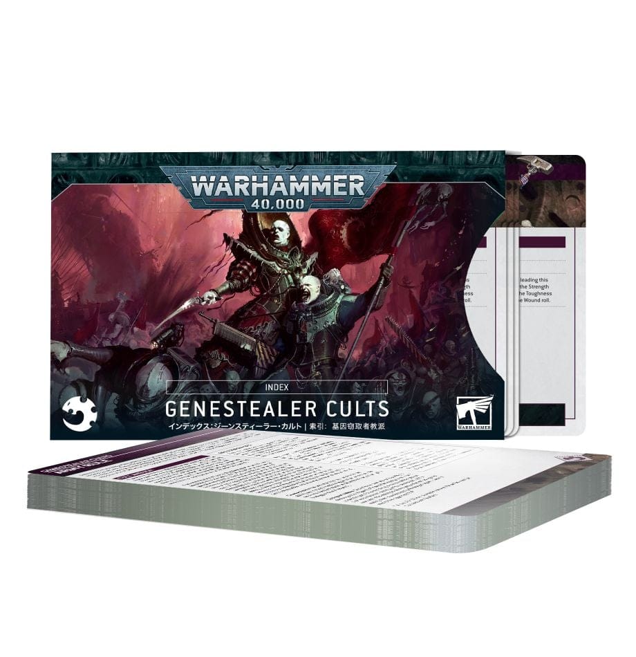 Warhammer 40k: Genestealer Cults Index Cards (10E)