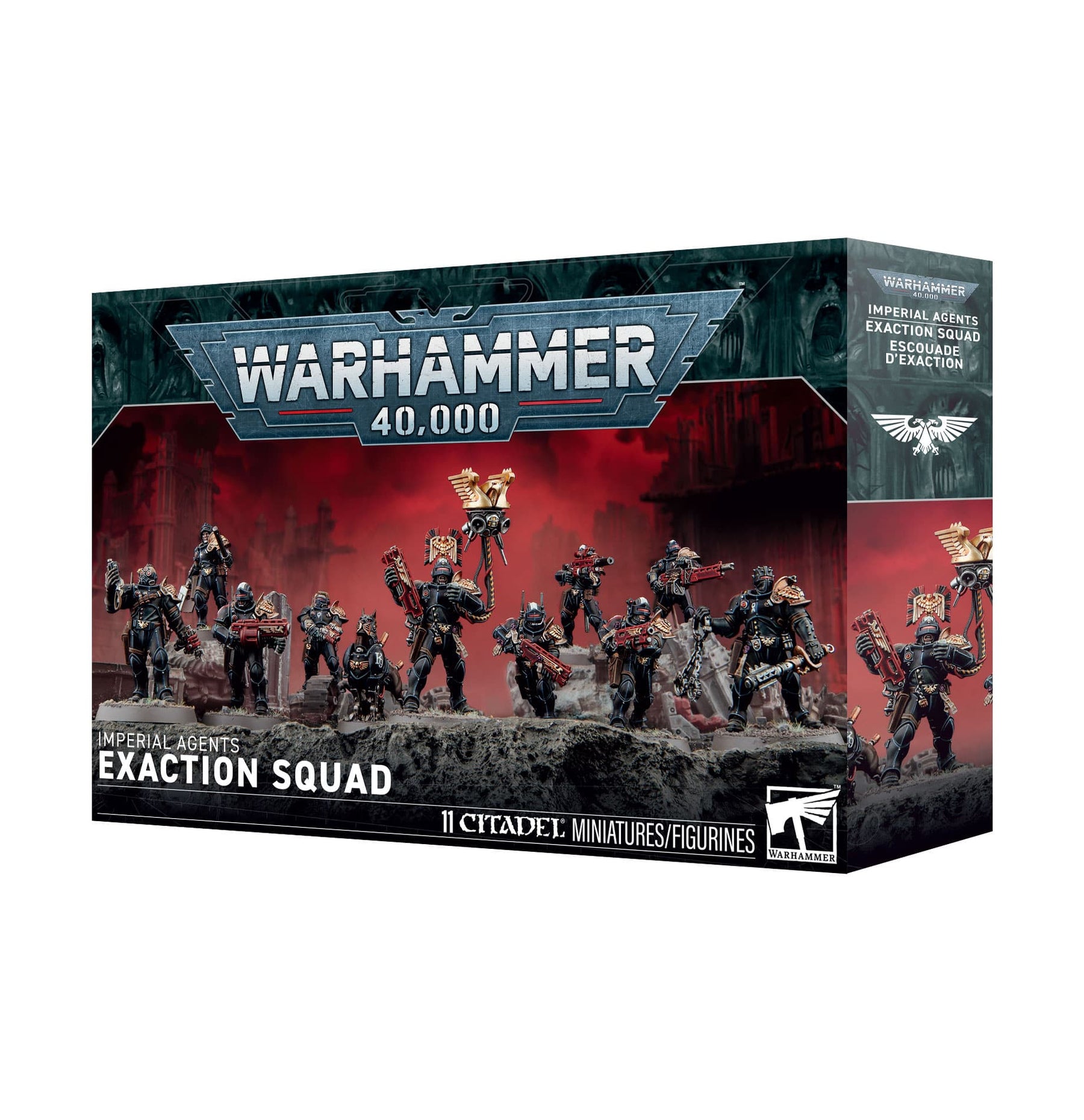Games Workshop Games Workshop > Warhammer 40k Warhammer 40K - Imperial Agents: Exaction Squad 5011921273317 68-29
