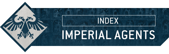 Warhammer 40K: Imperial Agents Index Cards