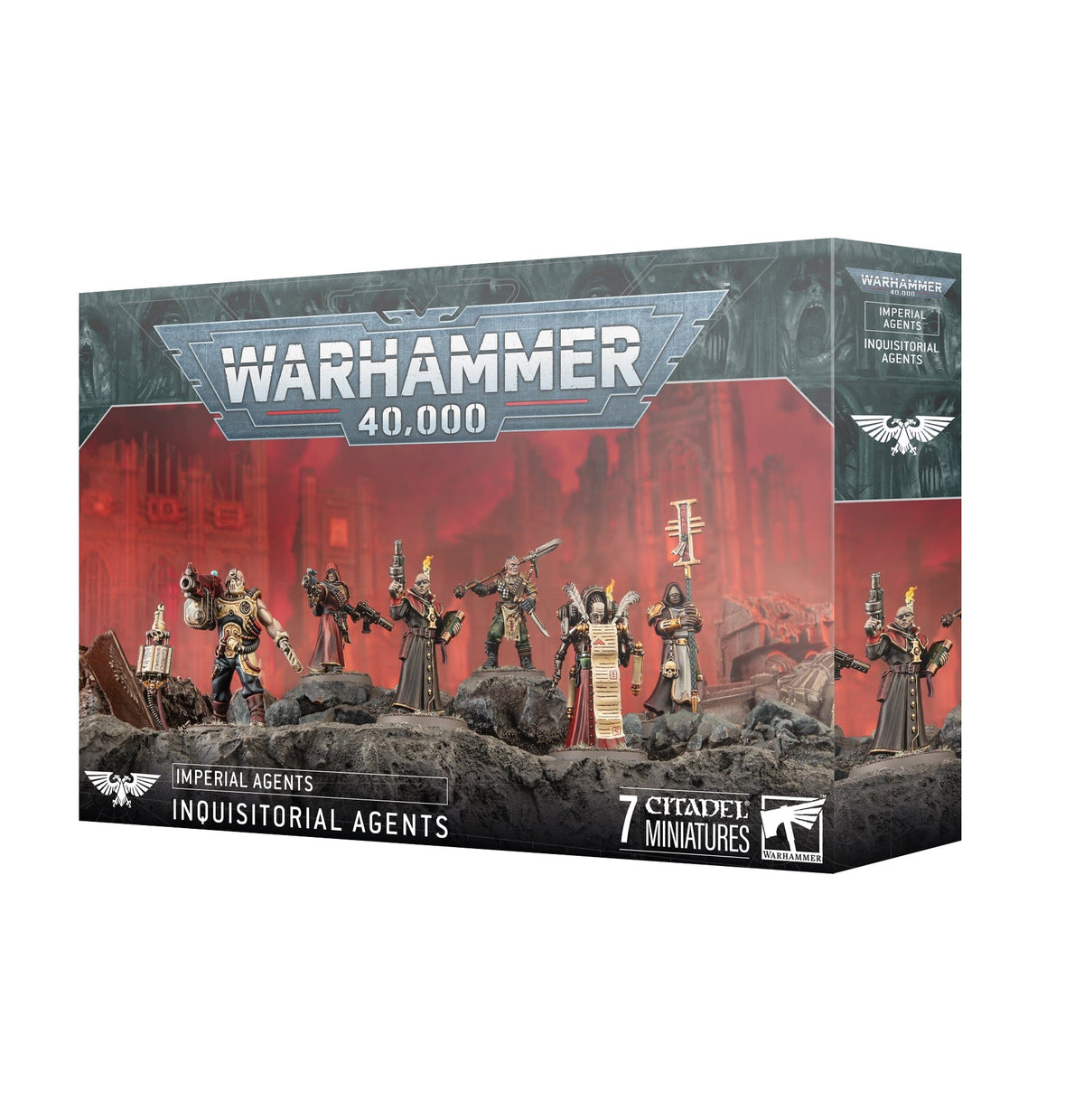 Games Workshop Games Workshop > Warhammer 40k Warhammer 40K - IMPERIAL AGENTS: INQUISITORIAL AGENTS 5011921233014 68-13