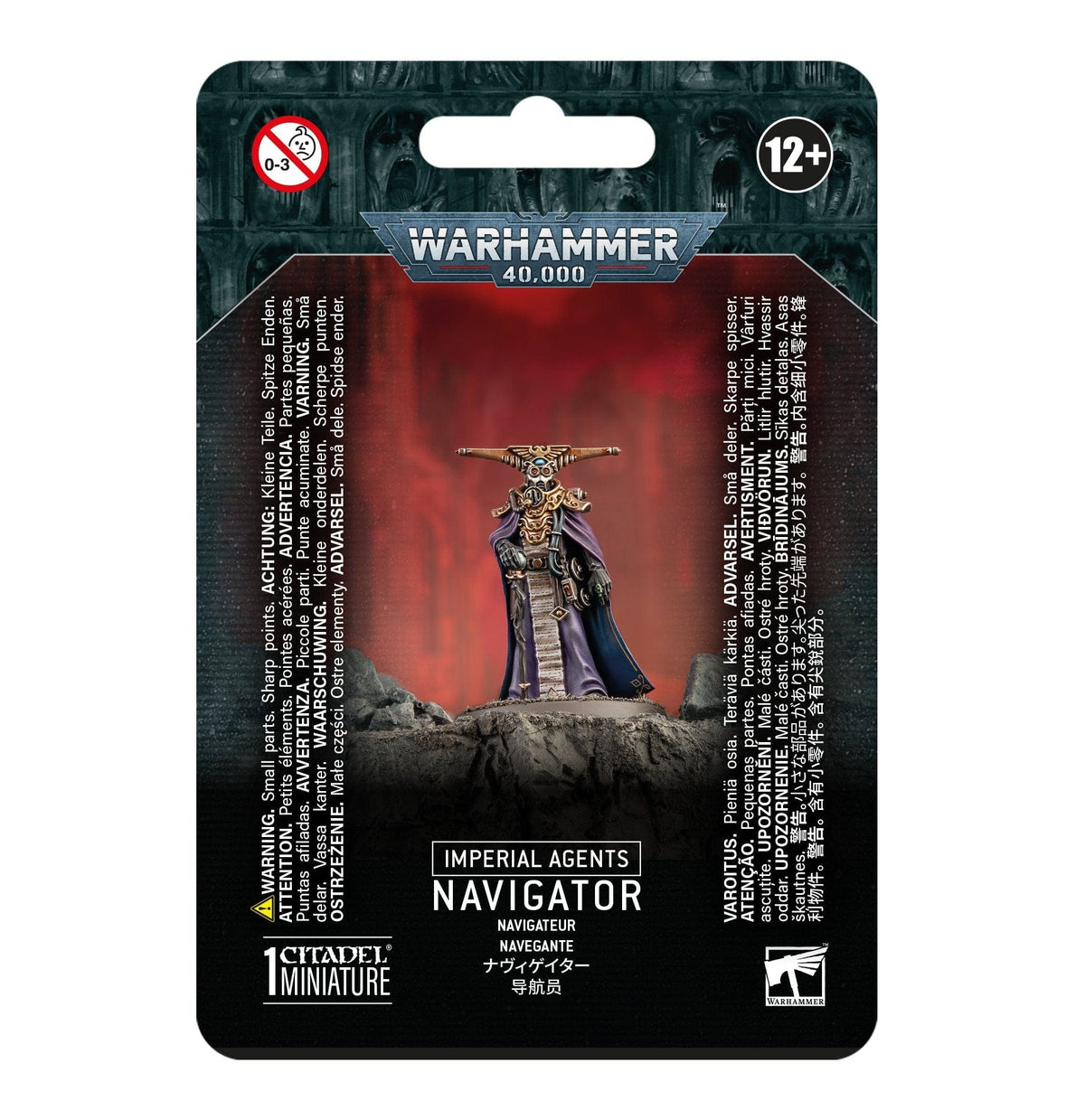 Games Workshop Games Workshop > Warhammer 40k Warhammer 40K - IMPERIAL AGENTS: NAVIGATOR 5011921183630 57-52