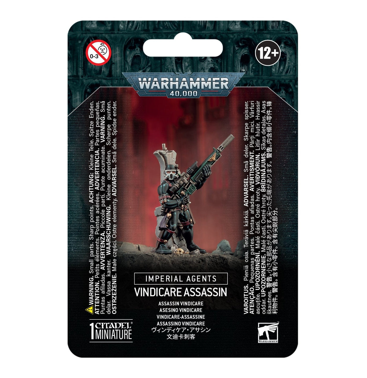 Games Workshop Games Workshop > Warhammer 40k Warhammer 40K - IMPERIAL AGENTS: VINDICARE ASSASSIN 5011921230310 52-10