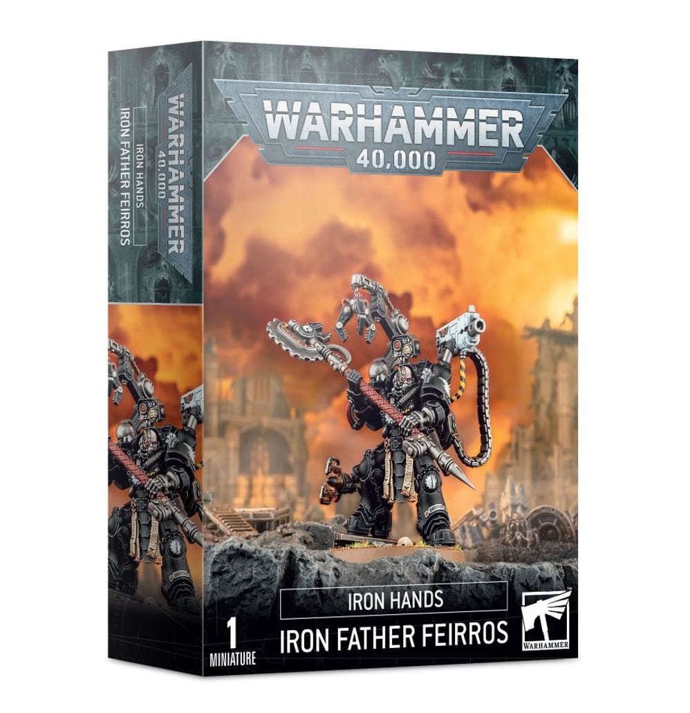 Games Workshop Games Workshop > Warhammer 40k WARHAMMER 40K - IRON HANDS: IRON FATHER FEIRROS 5011921140817 55-10