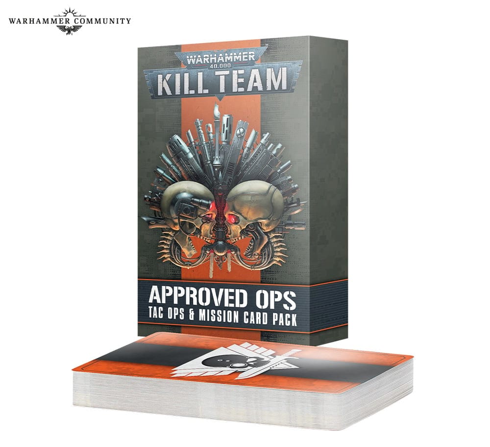 Warhammer 40K - Kill Team - Approved Ops – Tac Ops & Mission Card Pack