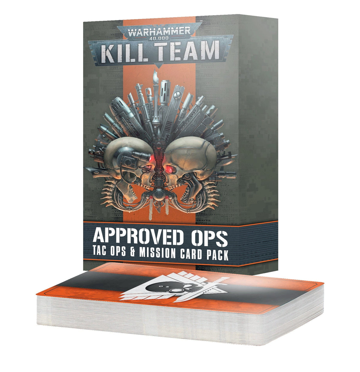 Games Workshop Games Workshop > Warhammer 40k Warhammer 40K - Kill Team - Approved Ops – Tac Ops & Mission Card Pack 5011921217700 102-88