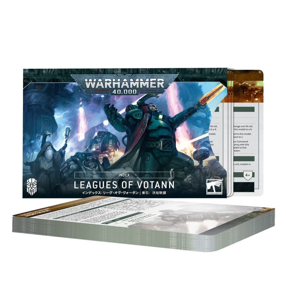 Games Workshop Tabletop Games > Games Workshop > Warhammer 40k > Index Cards Warhammer 40k: Leagues of Votann Index Cards (10E) 5011921208968 72-69