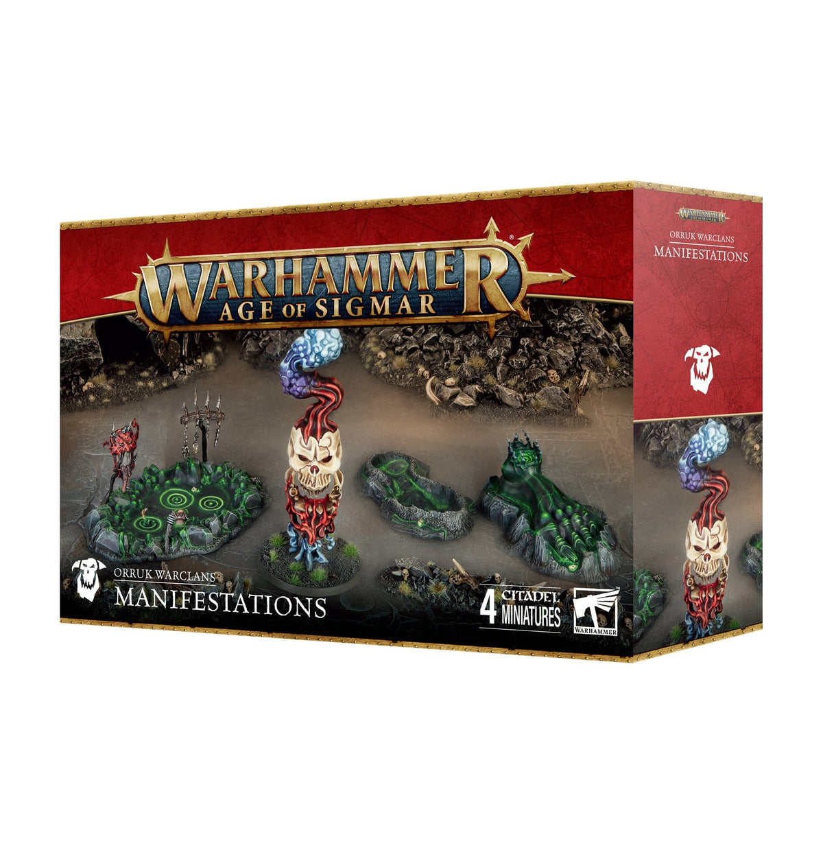 Games Workshop Games Workshop > Warhammer 40k WARHAMMER 40K - MANIFESTATIONS: ORRUK WARCLANS 5011921226641 89-96