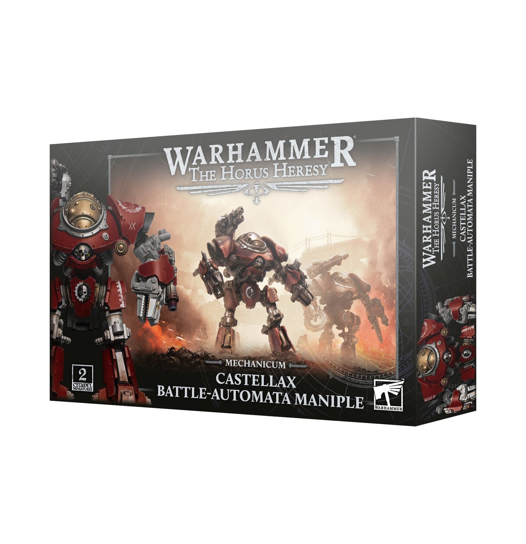 Games Workshop Games Workshop > Warhammer 40k Warhammer 40K - MECH: CASTELLAX BATTLE-AUTOMATA MANIPLE 5011921218745 31-89