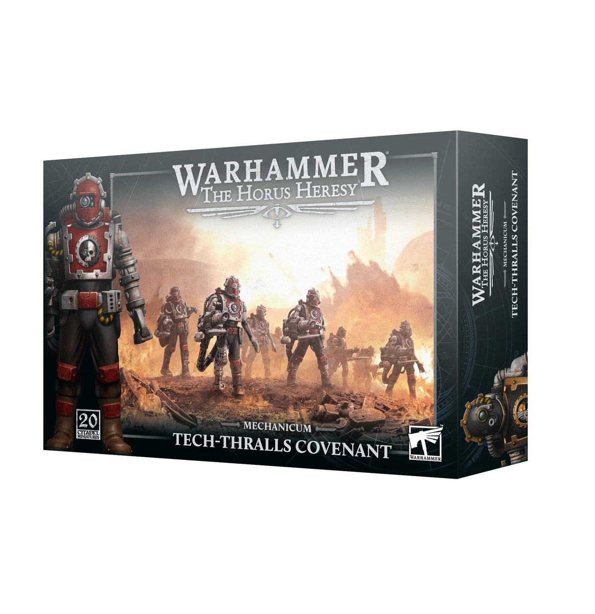 Games Workshop Games Workshop > Warhammer 40k Warhammer 40K - MECHANICUM: TECH-THRALLS COVENANT 5011921218769 31-90