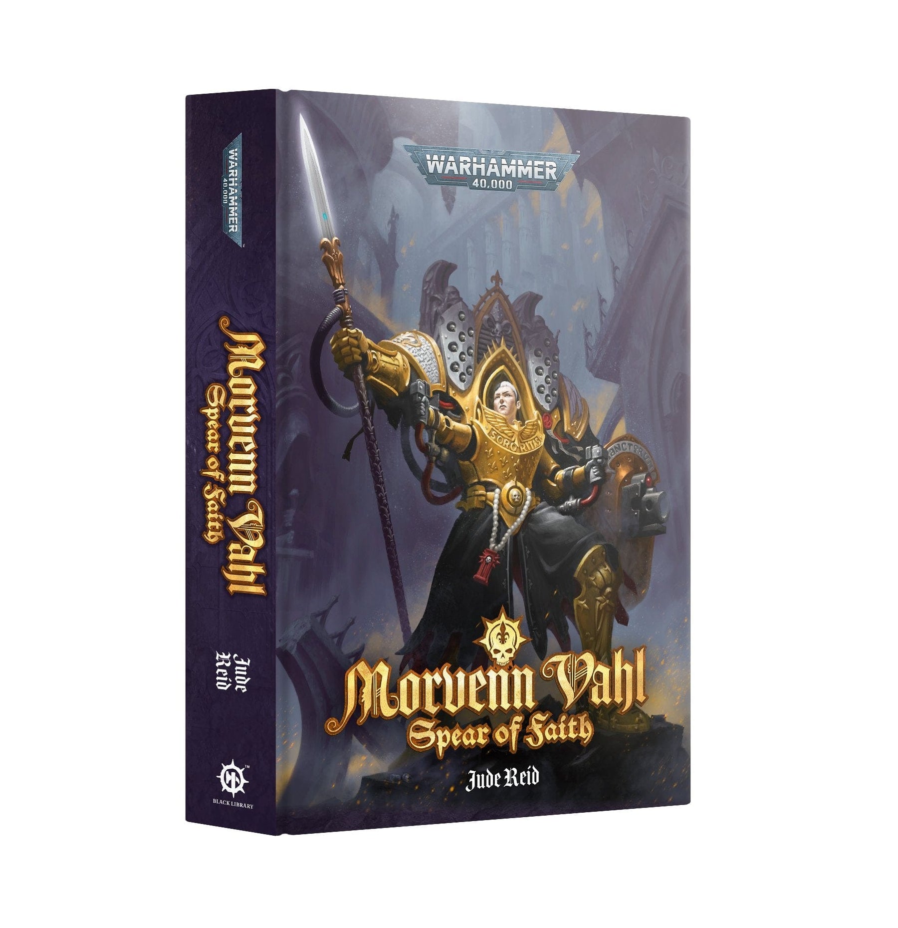 Games Workshop Games Workshop > Warhammer 40k Warhammer 40K - MORVENN VAHL: SPEAR OF FAITH (HB) 9781804073131 BL3155