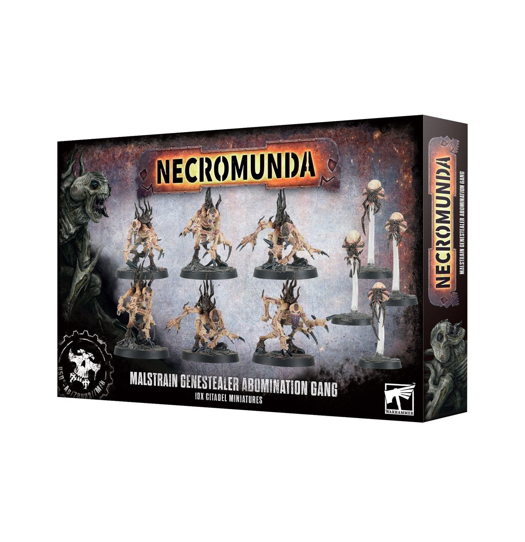 Games Workshop Games Workshop > Warhammer 40k Warhammer 40K - NECROMUNDA: GENESTEALER ABOMINATION GANG 5011921204038 301-31