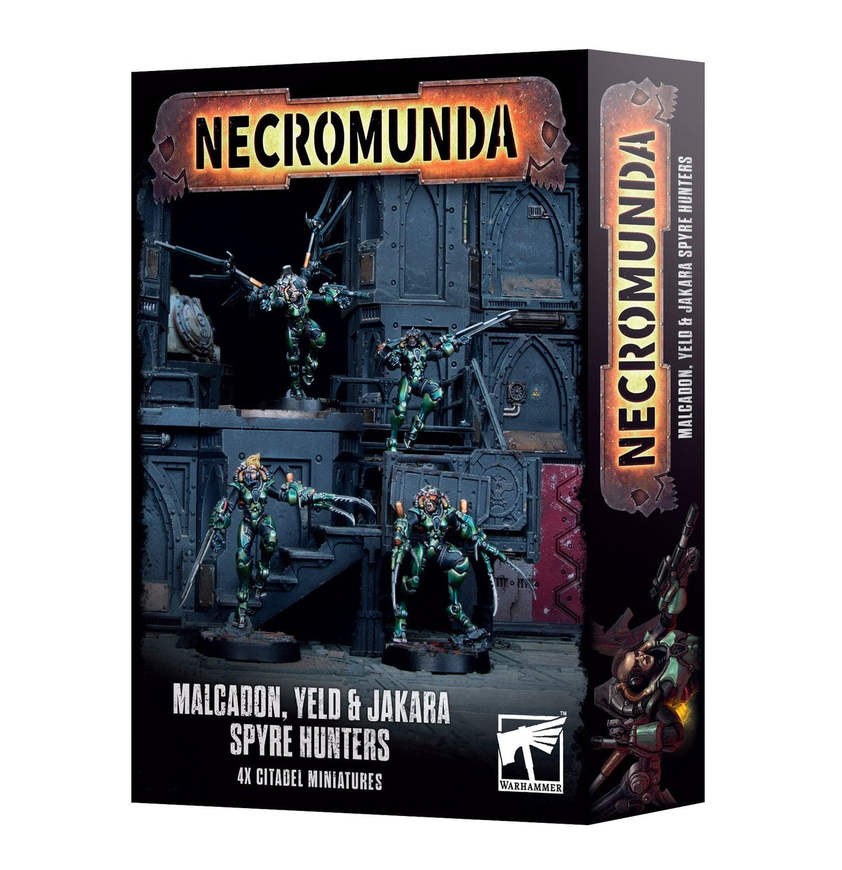 Games Workshop Games Workshop > Warhammer 40k Warhammer 40K - NECROMUNDA: MALCADON YELD & JAKARA SPYRE HUNTER 5011921218684 301-44