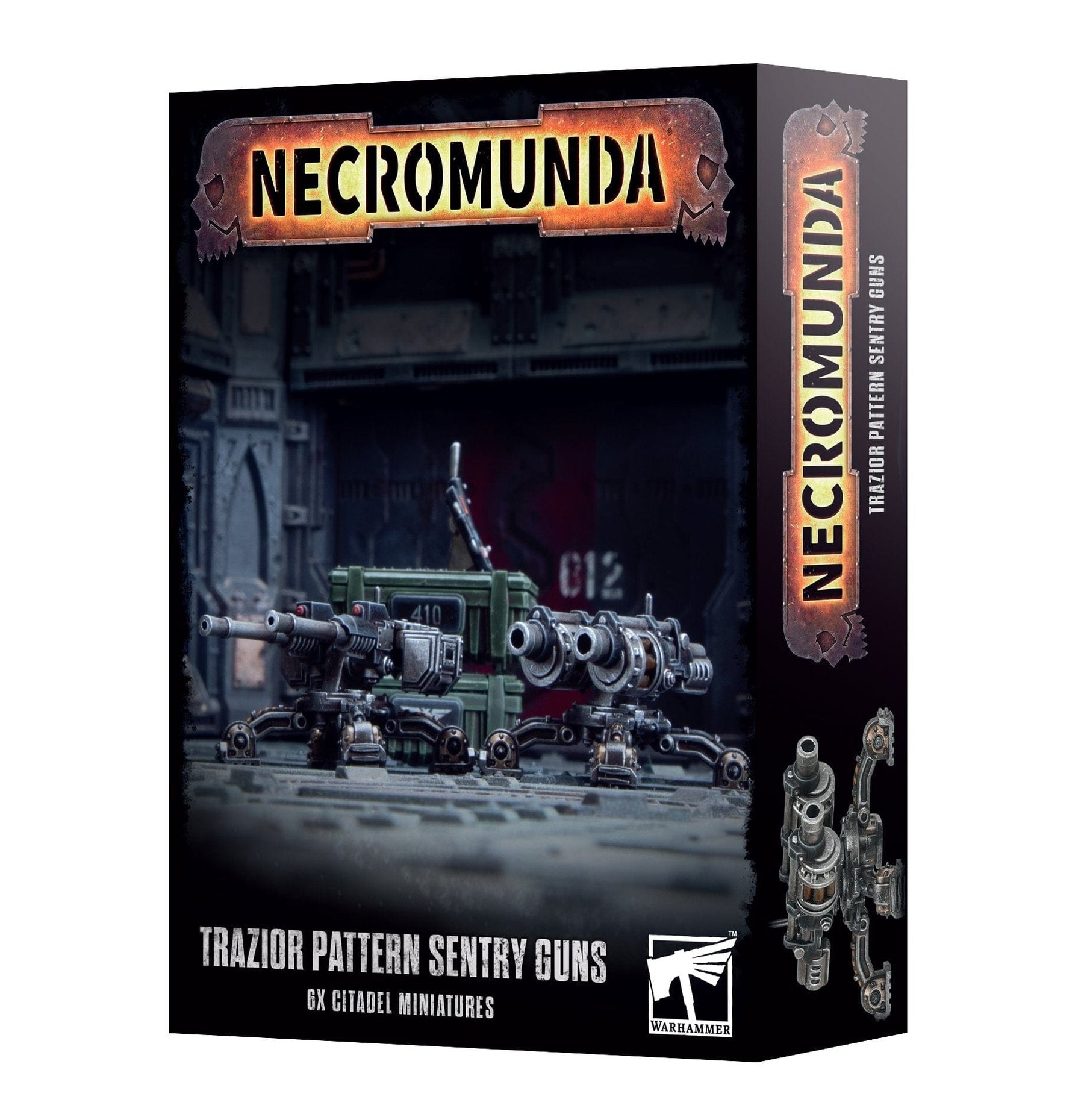 Games Workshop Games Workshop > Warhammer 40k Warhammer 40K - NECROMUNDA: TRAZIOR PATTERN SENTRY GUNS 5011921181483 301-35