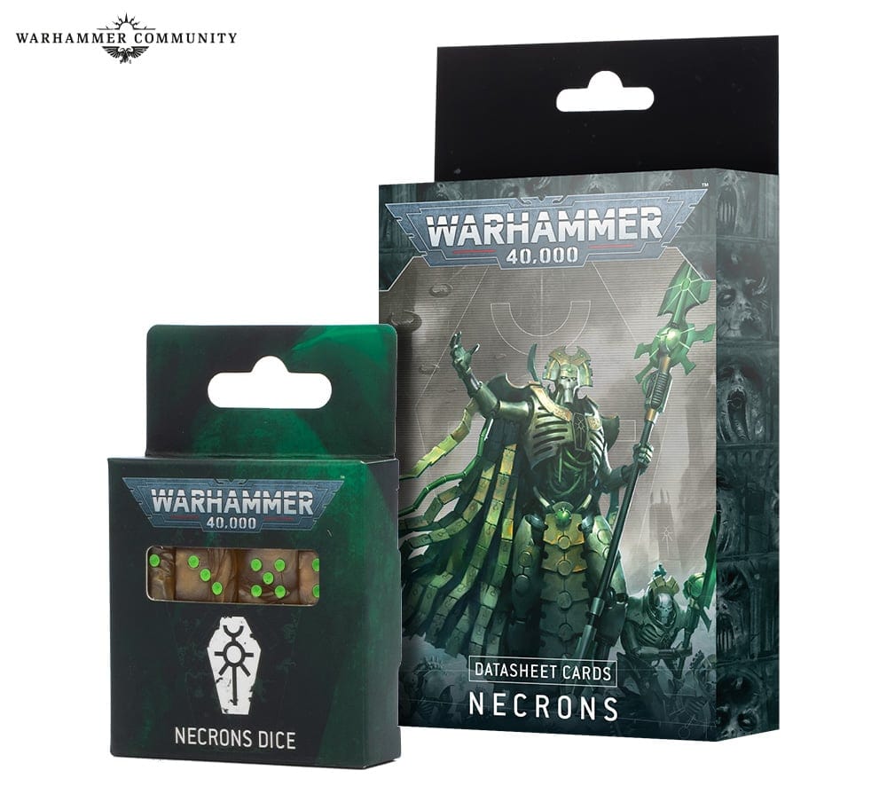 Warhammer 40K - Necrons - Datasheet Cards (Dice not Included)