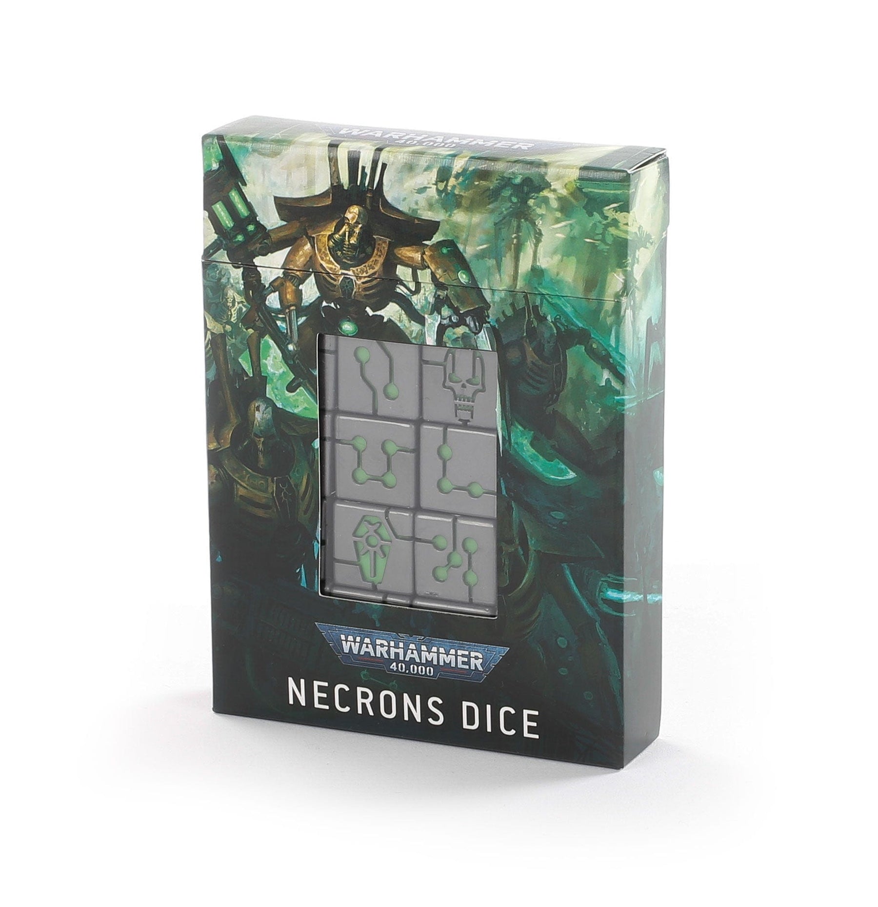 Games Workshop Games Workshop > Warhammer 40k Warhammer 40K - Necrons - Dice Set (Datasheet Cards not Included) 5011921184606 49-47