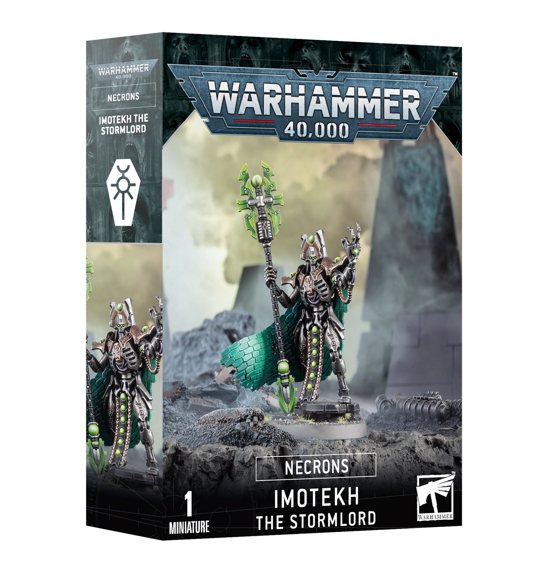 Games Workshop Games Workshop > Warhammer 40k Warhammer 40K - Necrons - Imotekh the Stormlord 5011921203017 49-63