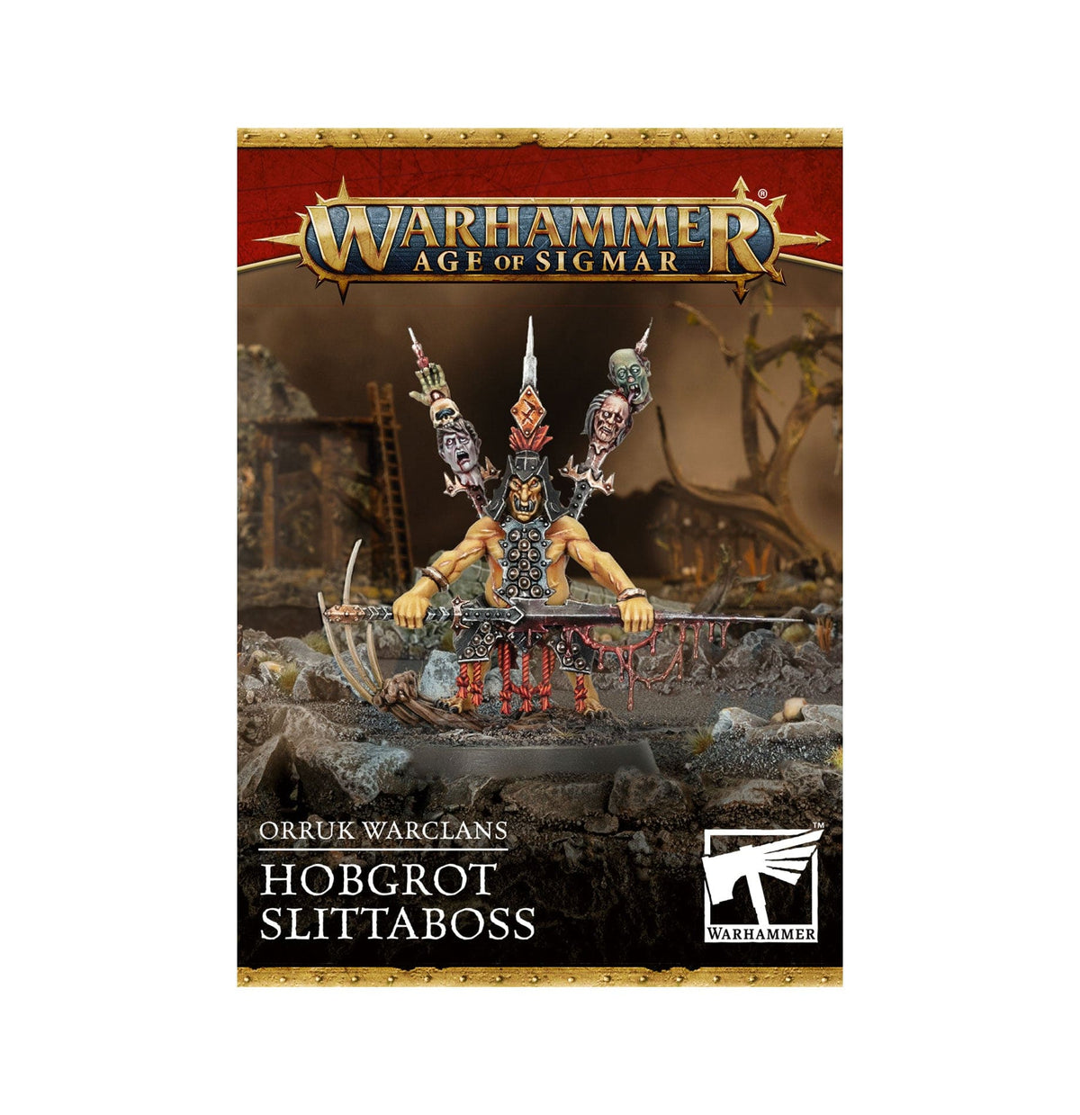 Games Workshop Games Workshop > Warhammer 40k WARHAMMER 40K - ORRUK WARCLANS: HOBGROT SLITTABOSS 5011921247837 89-95