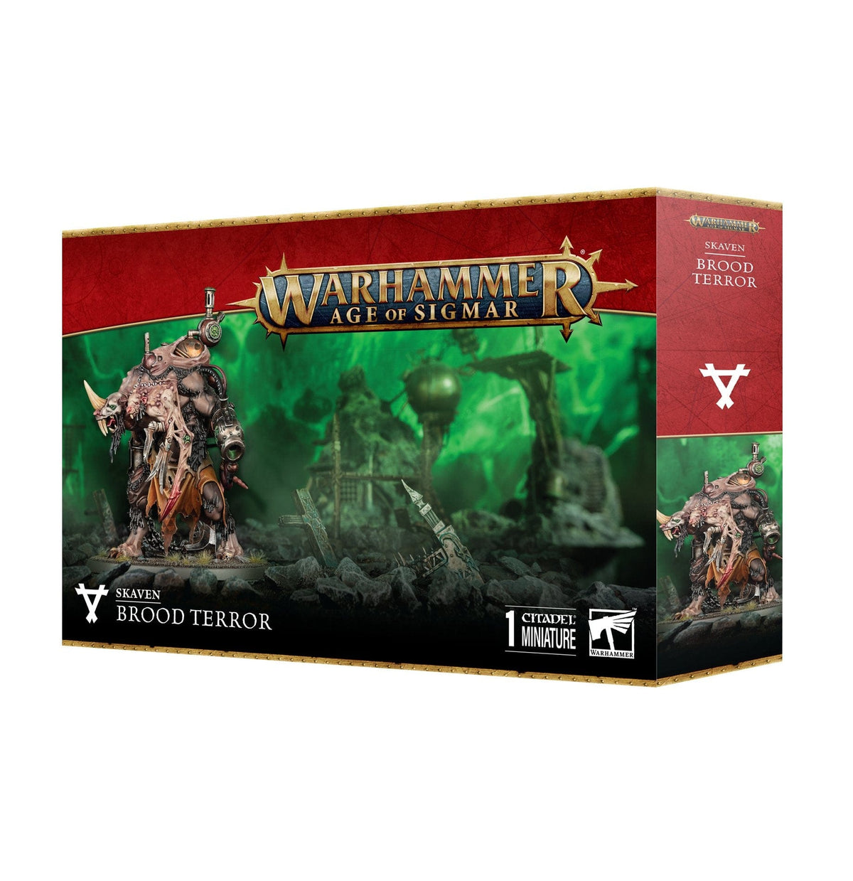 Games Workshop Games Workshop > Warhammer 40k Warhammer 40K - SKAVEN: BROOD TERROR 5011921219391 90-52