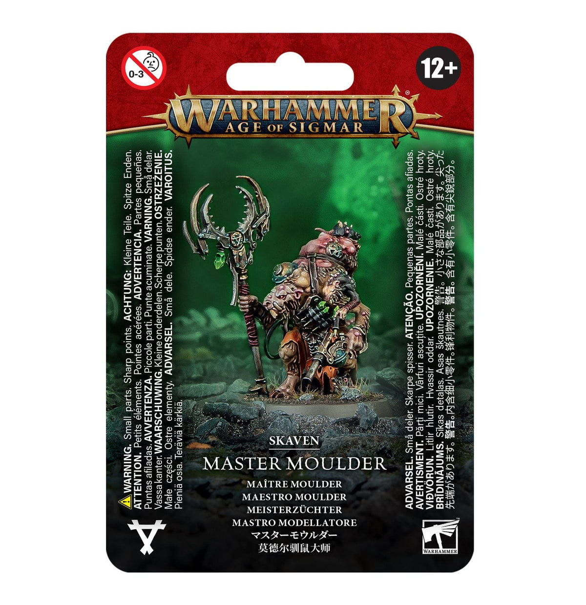 Games Workshop Games Workshop > Warhammer 40k Warhammer 40K - SKAVEN: MASTER MOULDER 5011921219131 90-40