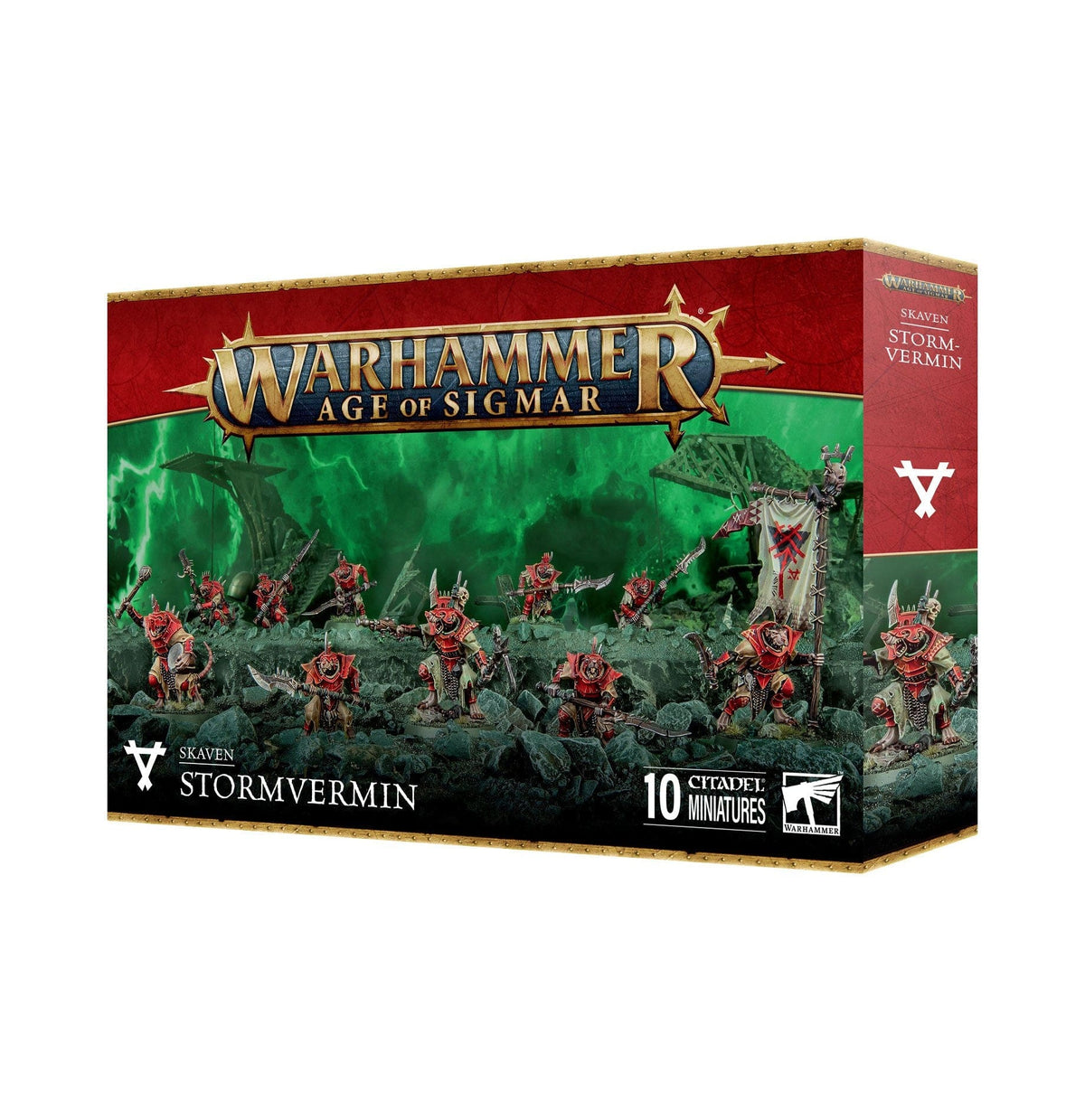 Games Workshop Games Workshop > Warhammer 40k Warhammer 40K - SKAVEN: STORMVERMIN 5011921219032 90-07