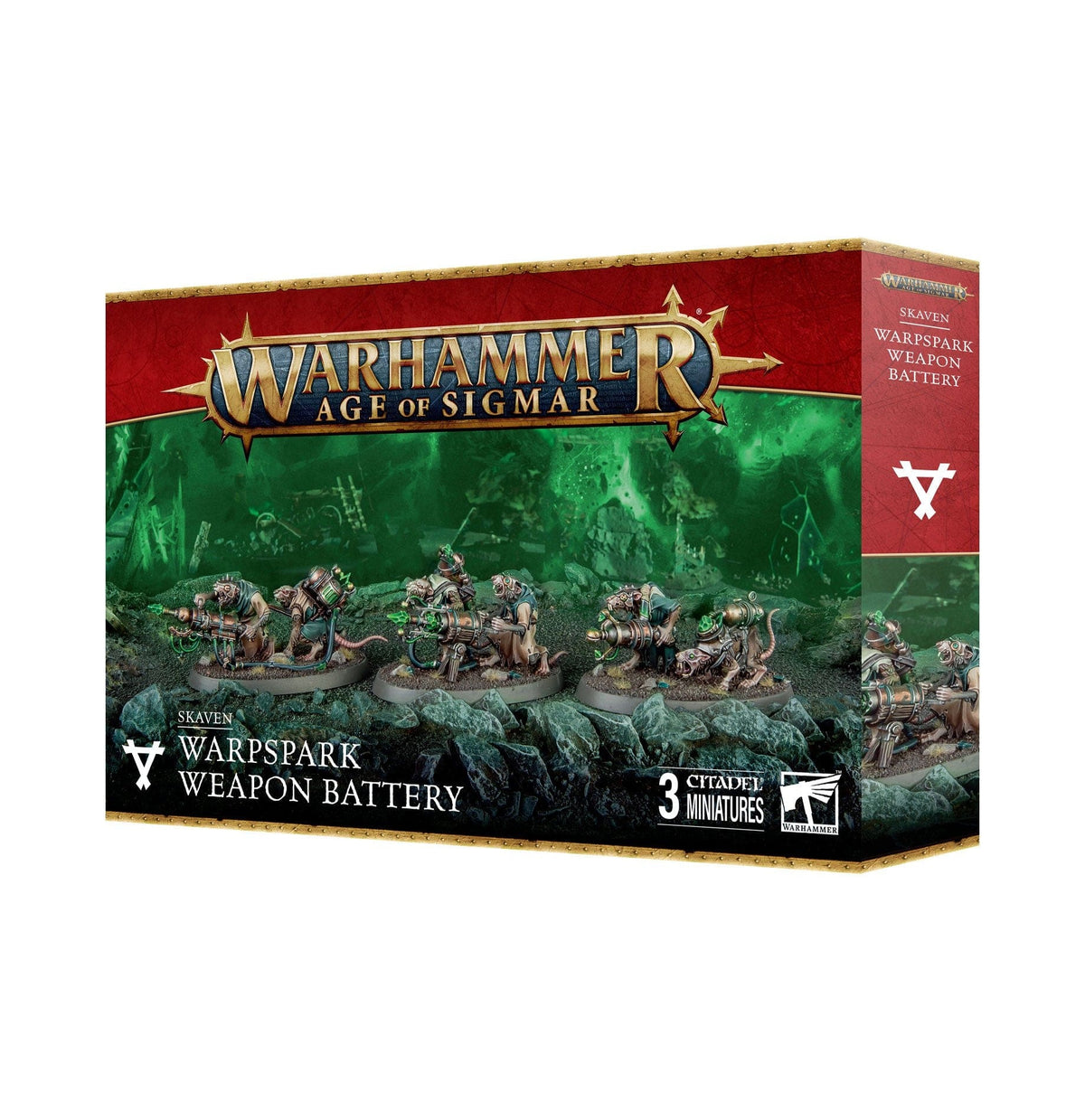 Games Workshop Games Workshop > Warhammer 40k Warhammer 40K - SKAVEN: WARPSPARK WEAPON BATTERY 5011921219063 90-45