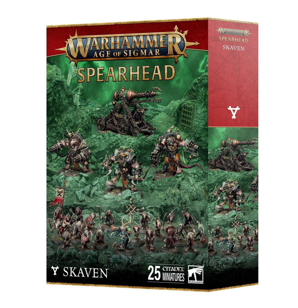 Games Workshop Games Workshop > Warhammer 40k Warhammer 40K - Spearhead: Skaven (ENG) 5011921218998 70-07