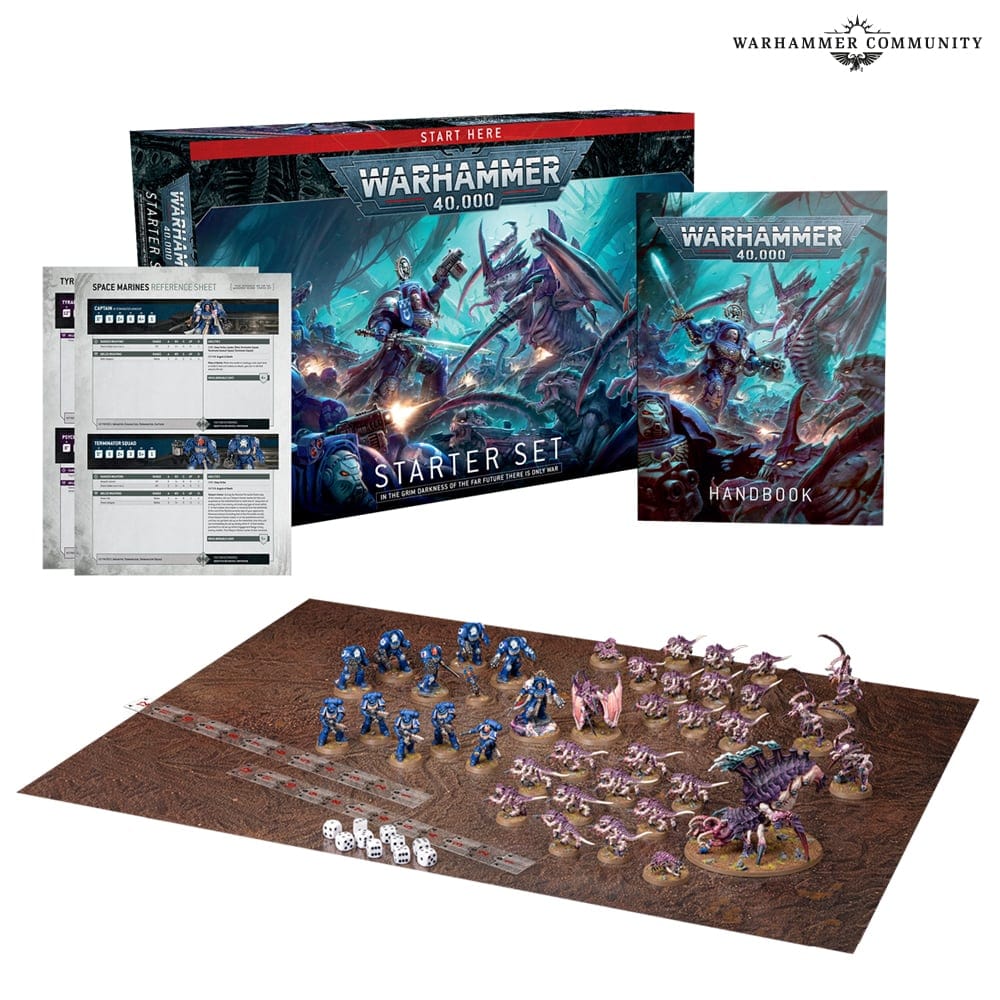 Games Workshop Tabletop Games > Games Workshop > Warhammer 40k > Starter Sets Warhammer - 40k: Starter Set (10E) 5011921199211 40-03