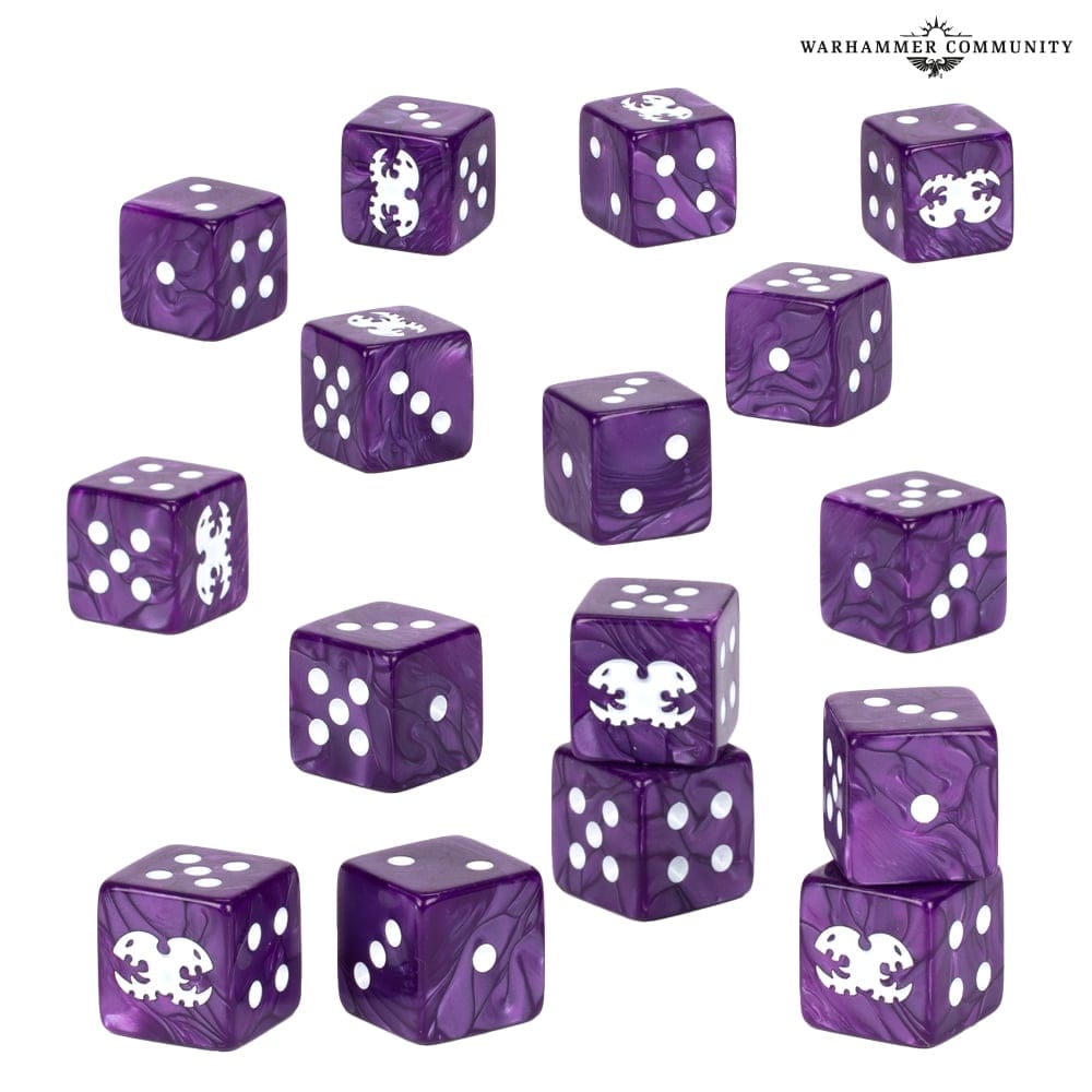 Games Workshop Tabletop Games > Games Workshop > Warhammer 40k > Tyranids Warhammer 40k - Tyranids: Dice 10E 5011921205530 66-86