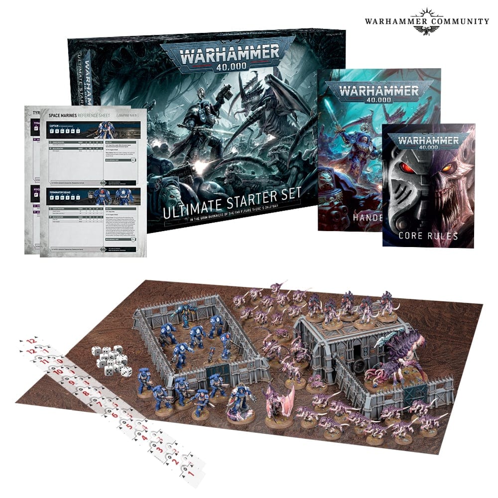 Games Workshop Tabletop Games > Games Workshop > Warhammer 40k > Starter Sets Warhammer - 40k: Ultimate Starter Set (10E) 5011921206889 40-05