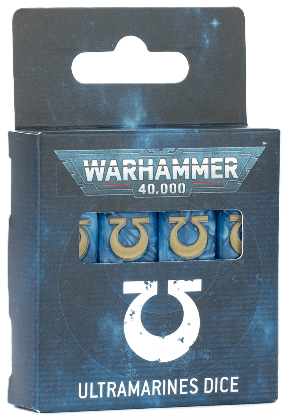 Games Workshop Games Workshop > Warhammer 40k Warhammer 40k - Ultramarines: Dice Set 5011921184347 55-66