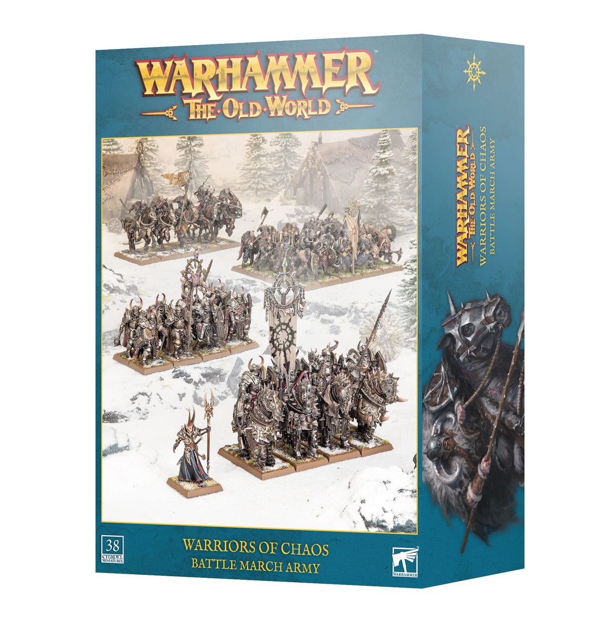 Games Workshop Games Workshop > Warhammer 40k WARHAMMER 40K - WARRIORS OF CHAOS: BATTLE MARCH ARMY 5011921266814 08-23
