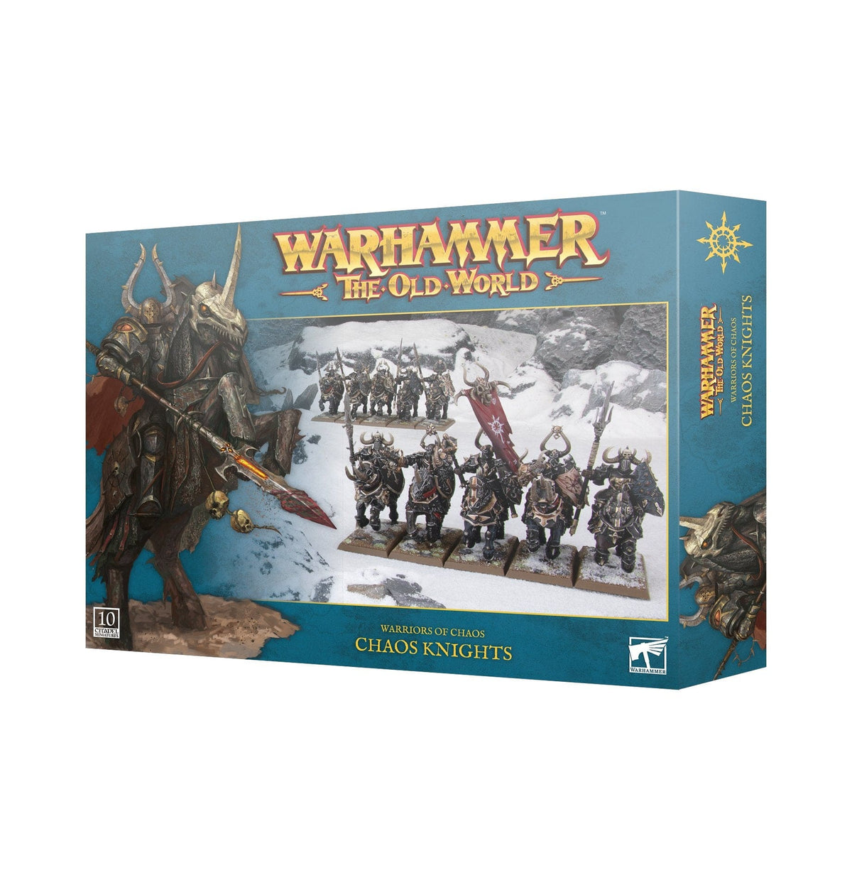 Games Workshop Games Workshop > Warhammer 40k WARHAMMER 40K - WARRIORS OF CHAOS: CHAOS KNIGHTS 5011921206704 08-09