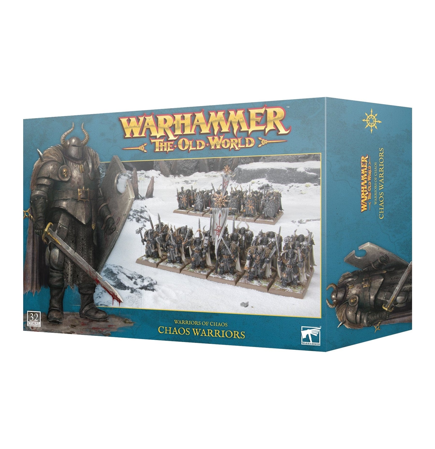 Games Workshop Games Workshop > Warhammer 40k Warhammer 40K - WARRIORS OF CHAOS: CHAOS WARRIORS 5011921206681 08-07