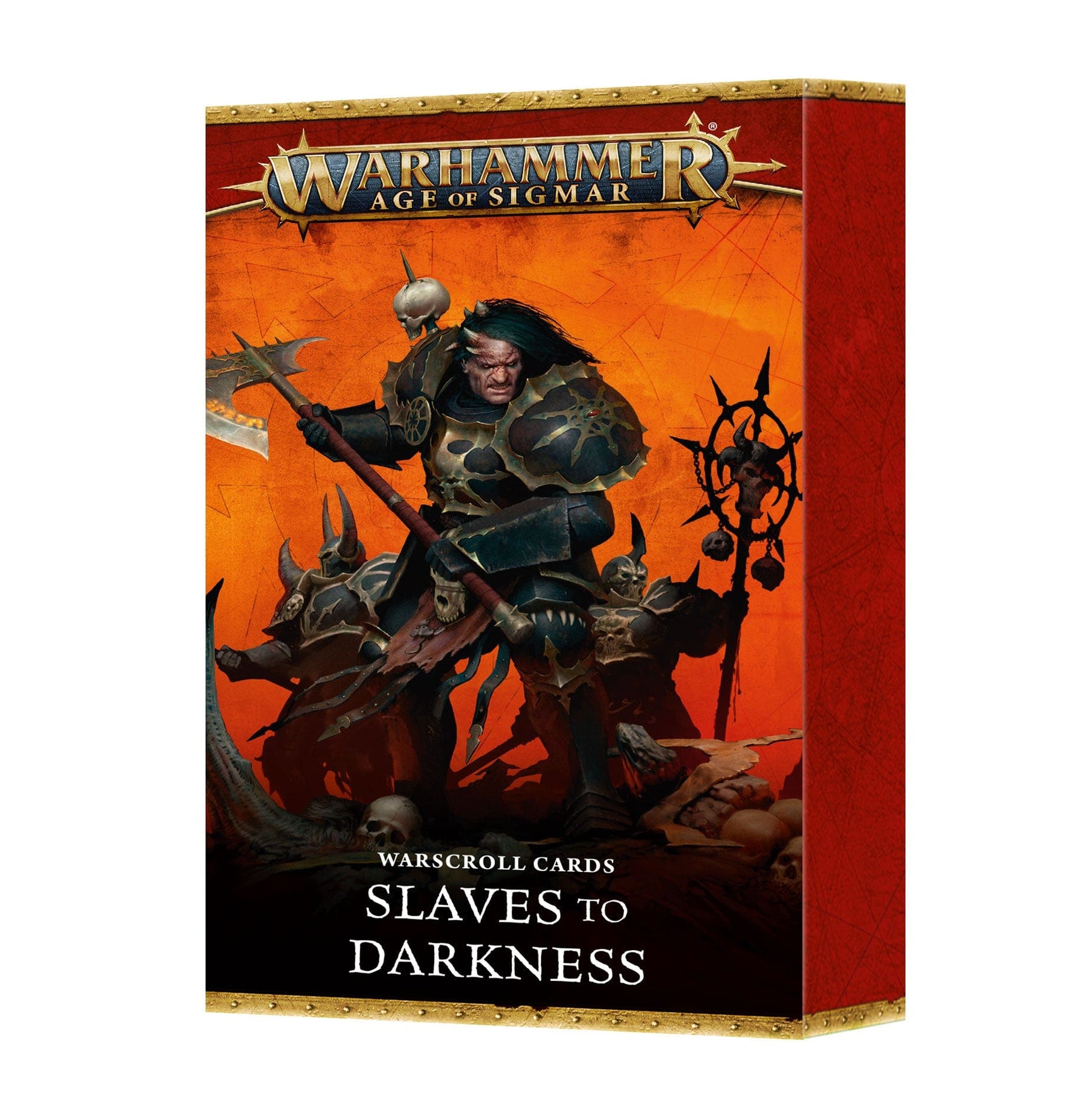 Games Workshop Games Workshop > Warhammer 40k WARHAMMER 40K: WARSCROLL CARD: SLAVES TO DARKNESS (ENG) 5011921175147 83-03