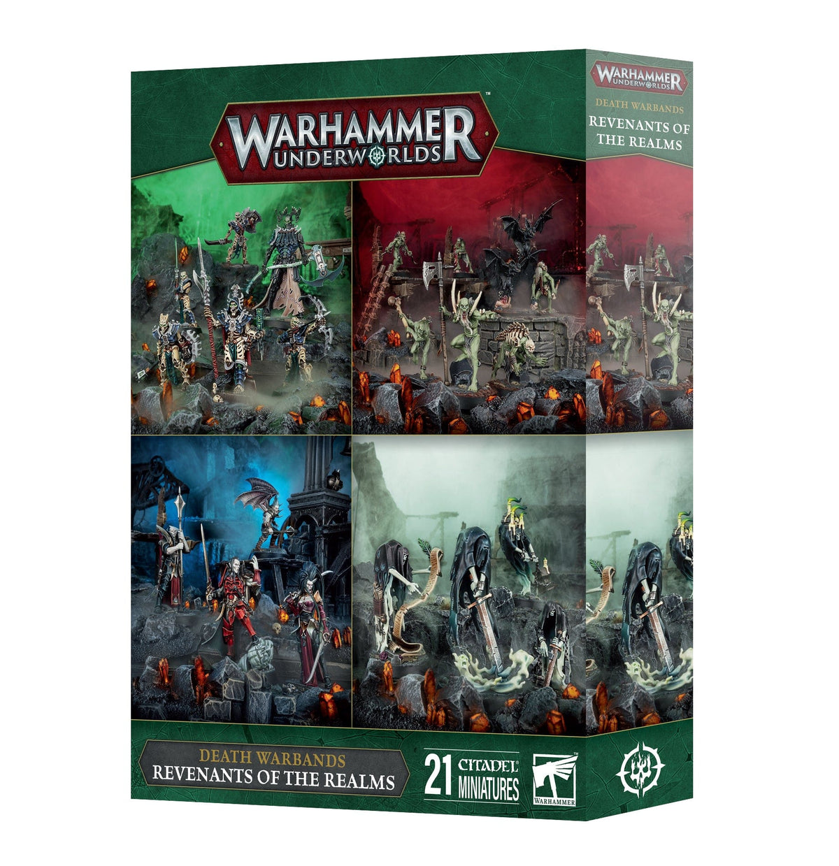 Games Workshop Games Workshop > Warhammer 40k WARHAMMER 40K - WH UNDERWORLDS: REVENANTS OF THE REALMS 5011921230501 34-006