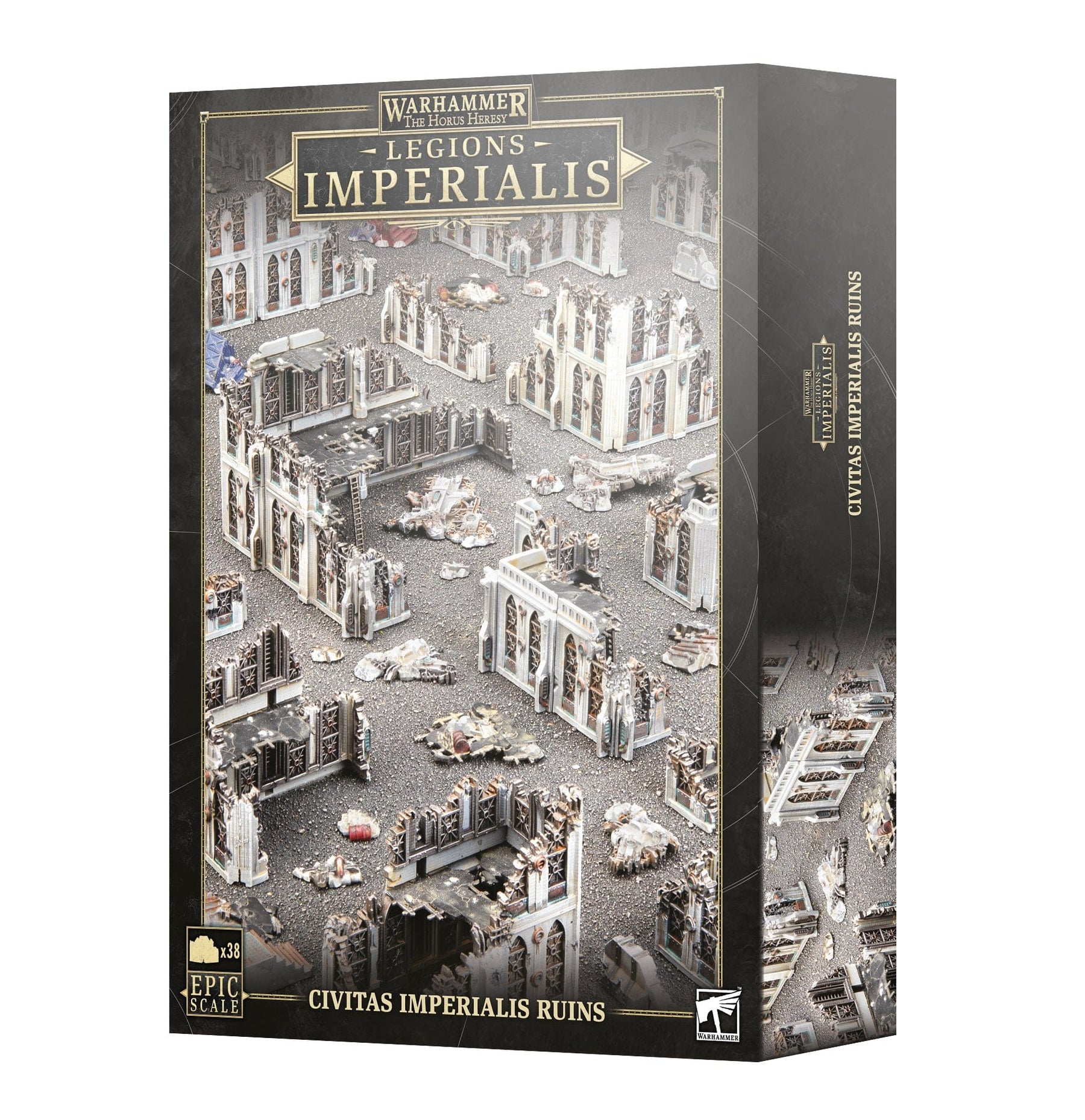 Games Workshop Games Workshop > Warhammer 40k Warhammer: Horus Heresy - Legions Imperialis - Civitas Ruined Buildings 5011921152667 03-46