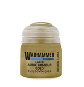 Games Workshop Games Workshop > Warhammer 40k Warhammer: Layer Paint - Auric Armour Gold 5011921235339 22-62